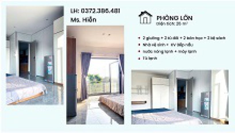 Cho thuê phòng trọ cao cấp  nhà mới  vị trí đẹp gần quận 6685405