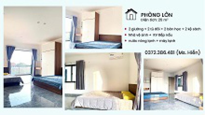 Cho thuê phòng trọ cao cấp  nhà mới  vị trí đẹp gần quận 6685406