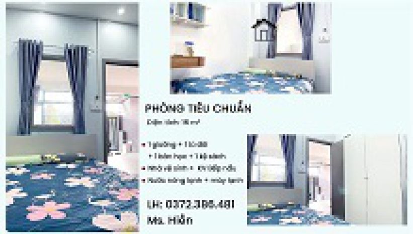 Cho thuê phòng trọ cao cấp  nhà mới  vị trí đẹp gần quận 6685407