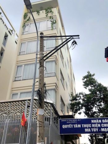 Tòa chdv góc 2 mt thạch thị thanh q1 -hầm 7 tầng siêu đẹp 6685508