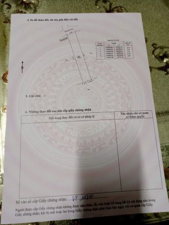 Chính chủ cần bán nhanh lô đất tại thôn nhơn thọ 2  xã hoà 6686806