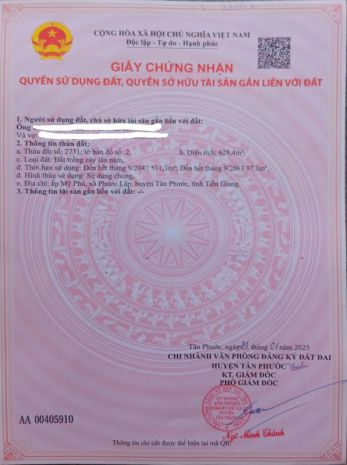Chính chủ bán gấp lô đất mặt tiền đường nam nguyễn văn tiếp 6689679