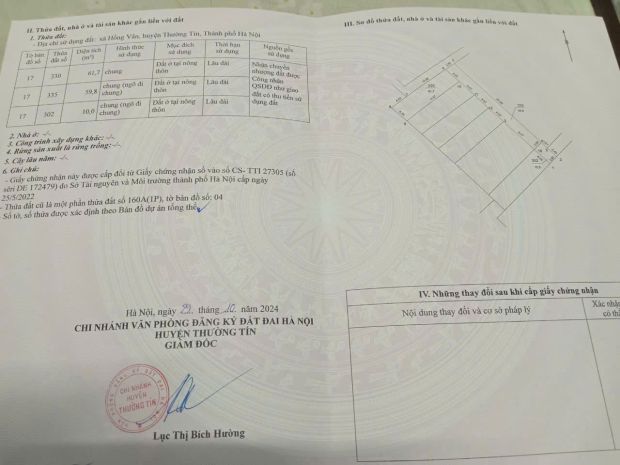 Bán lô góc 2 mặt thoáng xâm thị - hồng vân
diện tích : 6690740