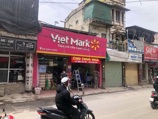 Cho thuê mặt bằng kinh doanh 160m²  định công  giá tốt 6693823