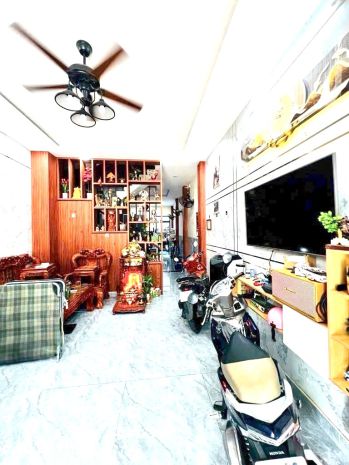 Siêu hiếm! nhà 4 tầng, ngang 5.8m, hẻm xe hơi thông, lê đức 6695940