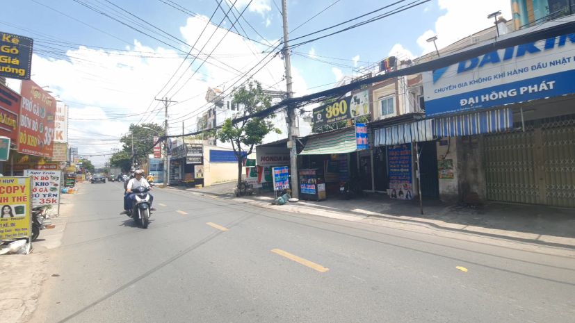 Cho thuê nhà mặt tiền tân kỳ tân quý 108m² - 3 lầu - gần 6698565