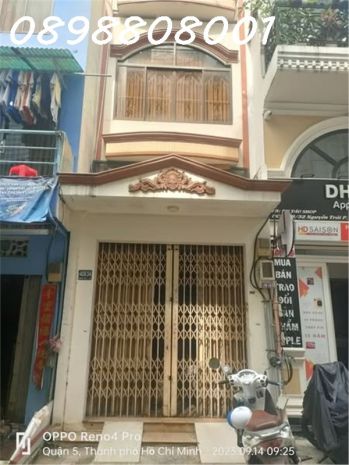 Bán nhà quận 5 - đường nguyễn trãi hẻm ô tô thông phan văn 6702989