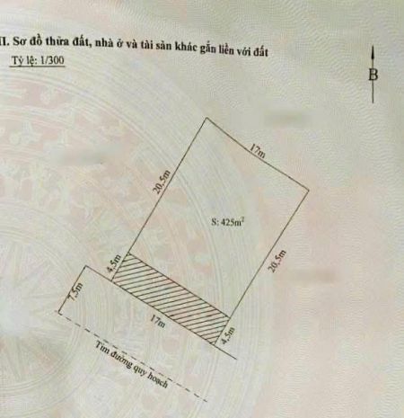 Kh gửi bán lôđất biệt thự 425m² lô 16d  tuyến 2 lê hồng 6703246