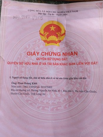 Nhanh tay sở hữu ngay lô đất tại đường 835b, xã mỹ lộc, cần 6704097