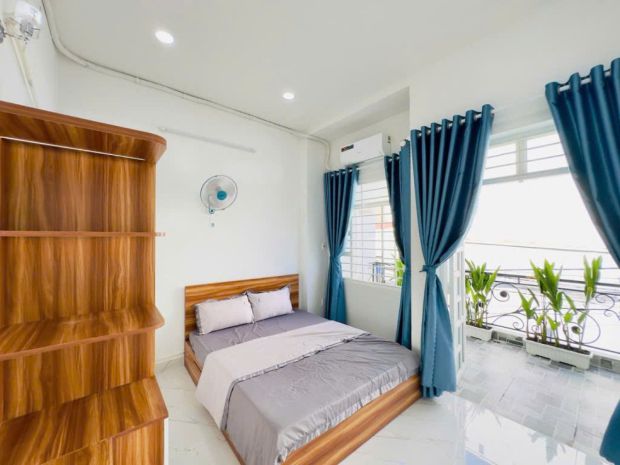 Nhà nở hậu 2 tầng hẻm xe tải dtsd 70m2  lê văn khương q12 6704583