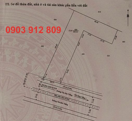 Đất đẹp - giá tốt - bán gấp lô đất tiềm năng  đường tôn đức 6705487