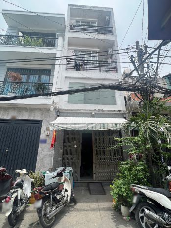 Bán chdv 4 tầng hẻm xe tải đường dương bá trạc p1q8. giá: 6706462