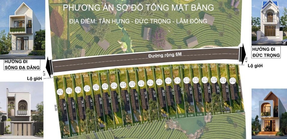 Đức trọng-lâm đồng đất full thổ cư mặt tiền đường bê tông 6707641