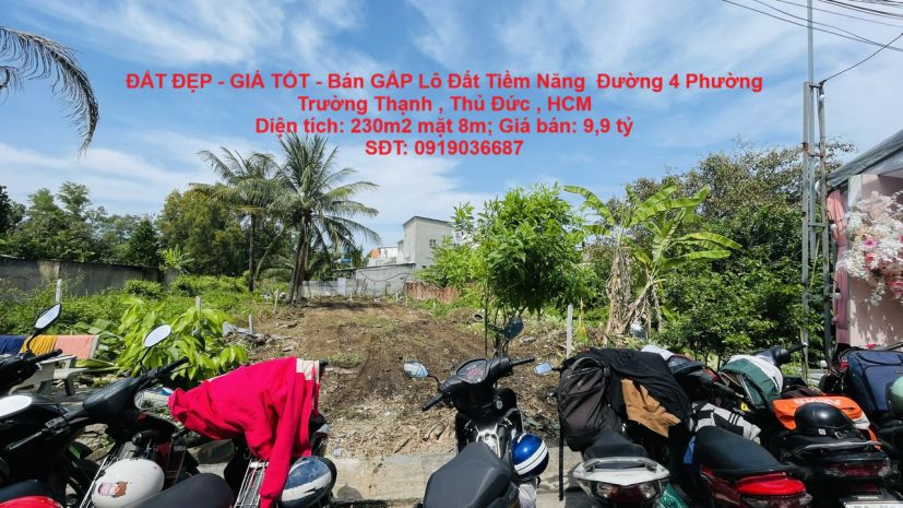 Đất đẹp - giá tốt - bán gấp lô đất tiềm năng  đường 4 6708345