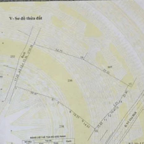 Bán đất mặt tiền 5.046m giá 44 tỷ đường võ văn bích 6708634