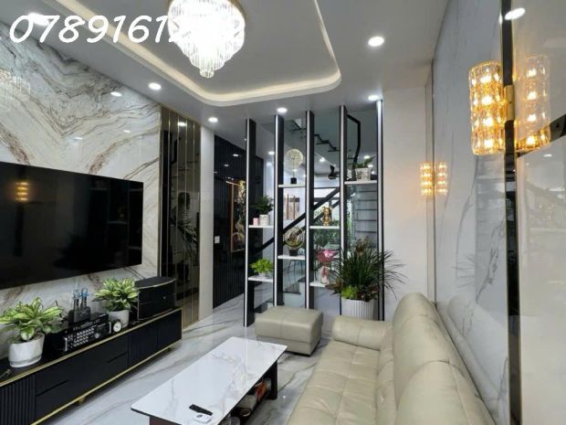 Hẻm xe hơi - nơ trang long - p13 - 60m2 - 4 tầng - 4pn - sổ 6708950