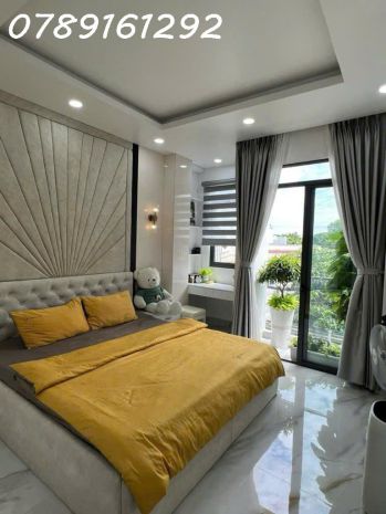Hẻm xe hơi - nơ trang long - p13 - 60m2 - 4 tầng - 4pn - sổ 6708952