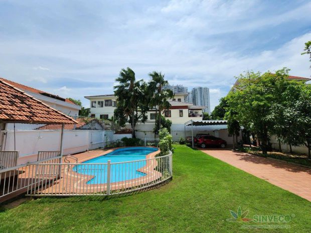 Biệt thự hồ bơi sân vườn  khu compound siêu vip  thảo 6709696