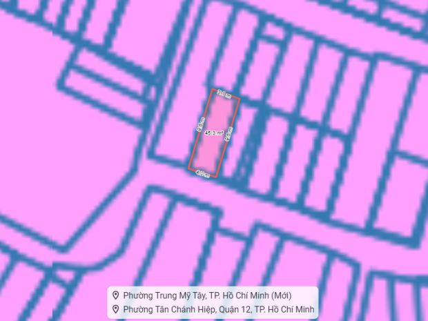 Nhà vuông 2 tầng hẻm xe tải 45m2  tân chánh hiệp 35 q12 6711287