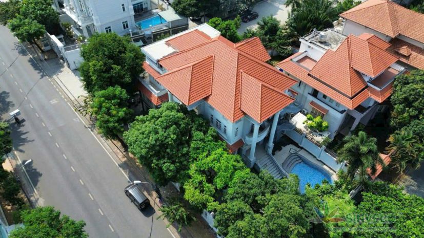 Biệt thự siêu sang  3 mặt tiền, 4 mặt thoáng  khu vip 6711337
