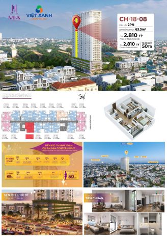 Chỉ 2,5 tỷ  sở hữu ngay căn hộ 2pn cao cấp tại trung 6711362