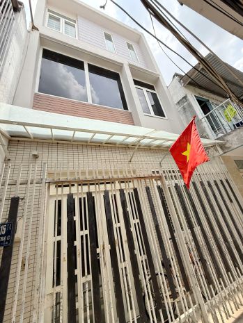 Nhà 4 tầng hẻm 3m đường nguyễn thị tần p. chánh hưng. giá 6713358