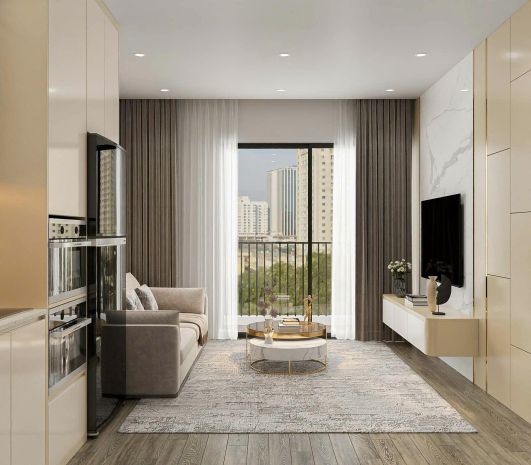 Cho thuê căn 2pn tại vinhomes smart city - tòa tc1 giá 6713725