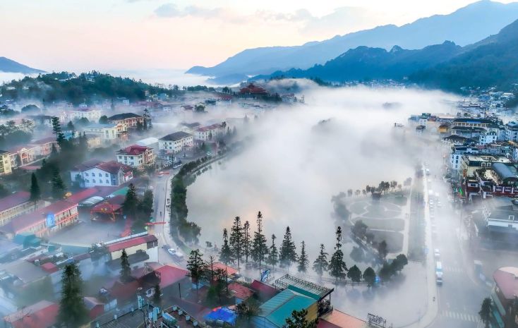 Bán liền kề tại trung tâm tx sa pa, cách sun palaza 900m sổ 6714009