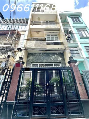 Bình_thạnh- p13- 4 tầng 4pn- 2 mặt tiền hẻm - ô tô vào 6715460