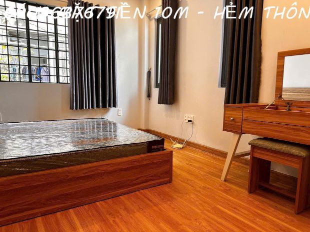 Cách mặt tiền 10m - hẻm thông nguyễn văn nghi- nhà chủ xây 6716560