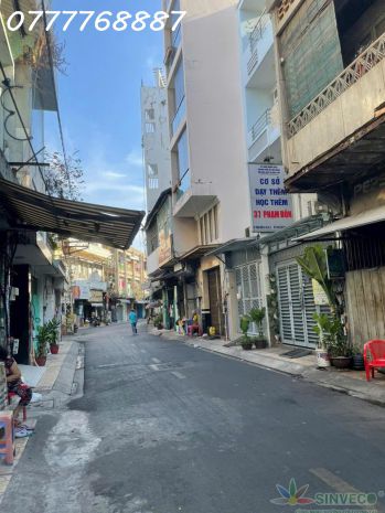 Bán nhà mt kd gần trần hưng đạo quận 5, khu kinh doanh sầm 6718889