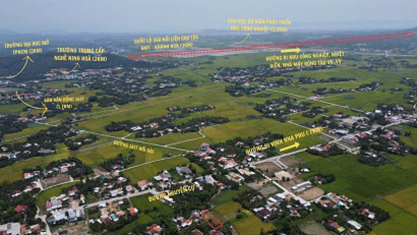 Bán 2 sổ đất  vị trí đẹp  tiện ích đầy đủ  ninh hòa, 6720393