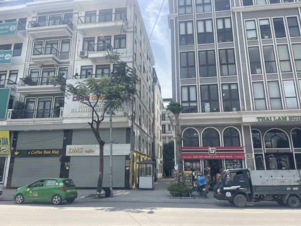Bán nhà lk hải ngân dt 50m2. phân lô,vỉa hè 2 ô tô.có ngõ 6721223