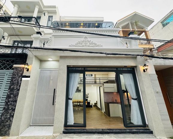 Bán chdv hxh lê văn thọ, p11, gò vấp, 128m2, 3 tầng, ngang 6722301