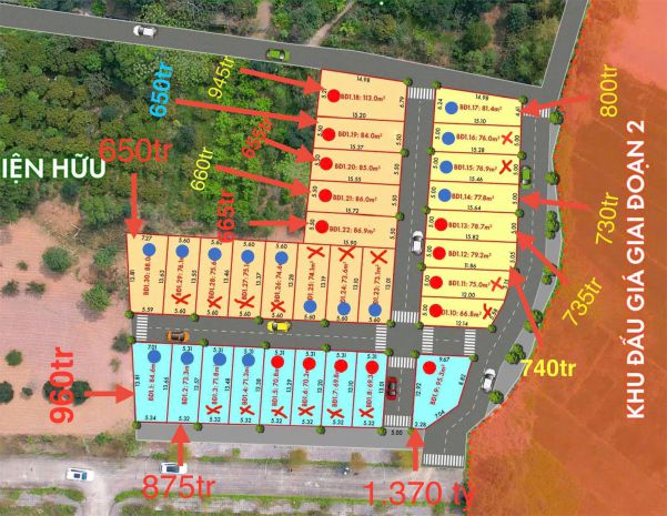 Giá chỉ từ 650 triệulô sở hữu ngay đất ở đô thị cạnh an 6726929