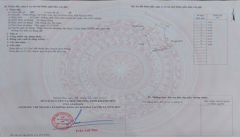 Chính chủ bán đất mặt biển ninh vân - ninh hoà - khánh hoà 6730338