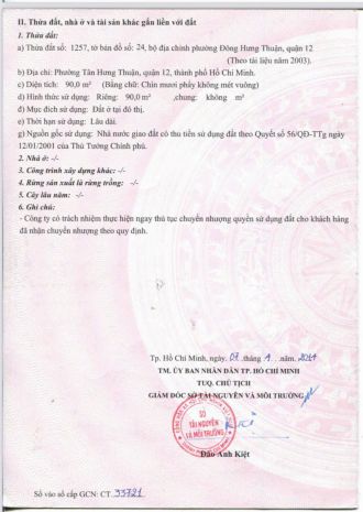 Bán đất mặt tiền đường 20m  kdc an sương  q12 6733401