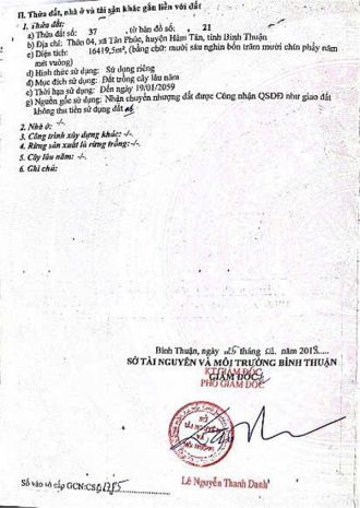 Đất  chính chủ   - cần bán lô đất vườn lâu năm  tại đường 6735304