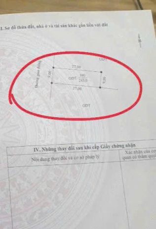 Cần bán lô đất tại khu 5 - phường vân phú - tp. việt trì - 6735878