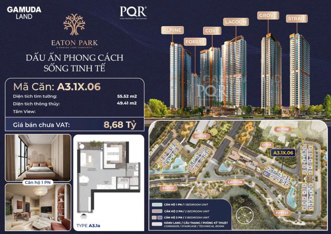 Giỏ hàng căn hộ eaton park giá gốc cđt -  căn hộ cao cấp 6737086