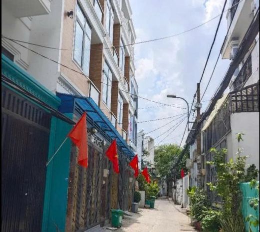 Hẻm 3.5m, dòng tiền, ở  kd chdv, 65m2 x 4 tầng btct, chỉ 6737624