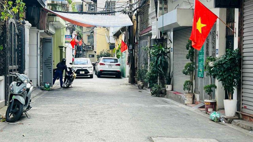 Bán nhà phố hồng tiến, 120m, mặt tiền 6.6m, ôtô tránh, full 6738368