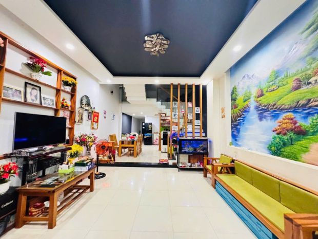 Nhà mặt tiền nhơn hòa 5, cẩm lệ - 3 tầng đẹp, hiện đại - 6738428