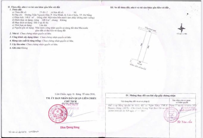 Cần bán biệt thự 2 lô - diện tích lớn - trần nguyên đán, 6739223