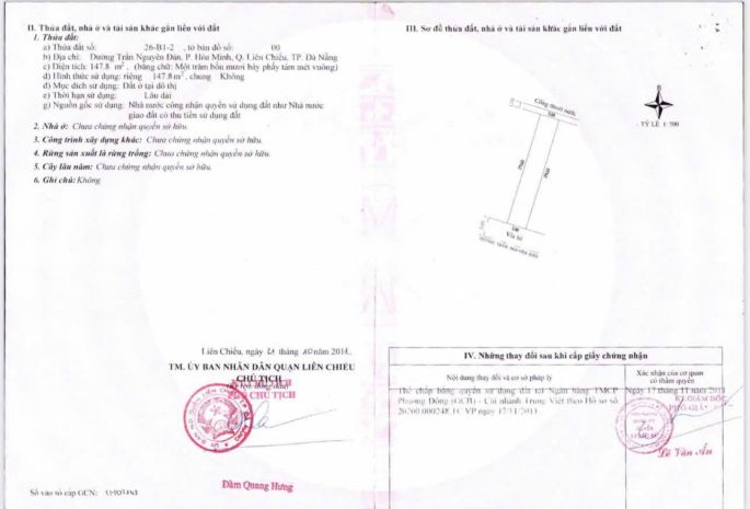 Cần bán biệt thự 2 lô - diện tích lớn - trần nguyên đán, 6739225