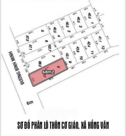 Siêu hiếm siêu đẹp đất trục chính xã hồng vân - hà nội 6741655