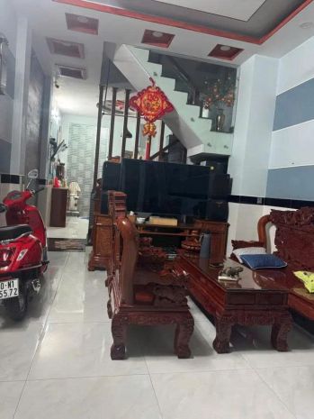 Bán nhà ngay trung tâm bình tân, hẻm số 2, dt 49m2, 4 tầng, 6742270