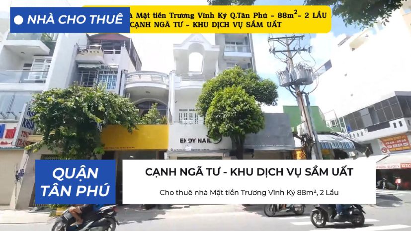Cho thuê nhà mặt tiền trương vĩnh ký 88m²- gần ngã tư - khu 6742312