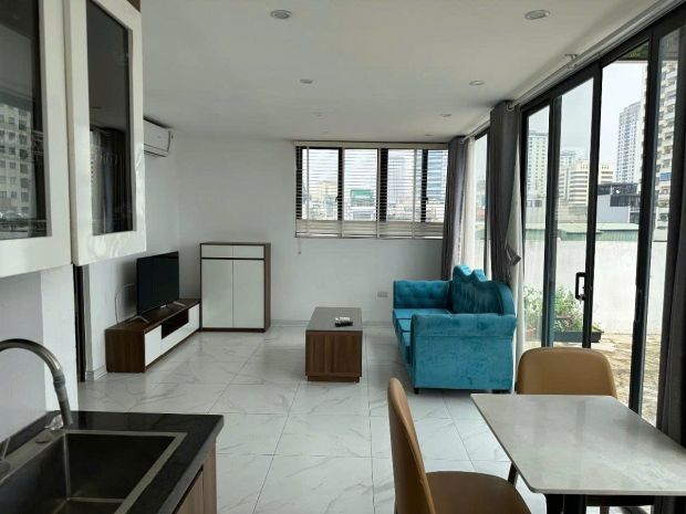 Bán tòa nhà phố nguyên hồng, đống đa - 84m² x 8t - mt 7m - 6746252