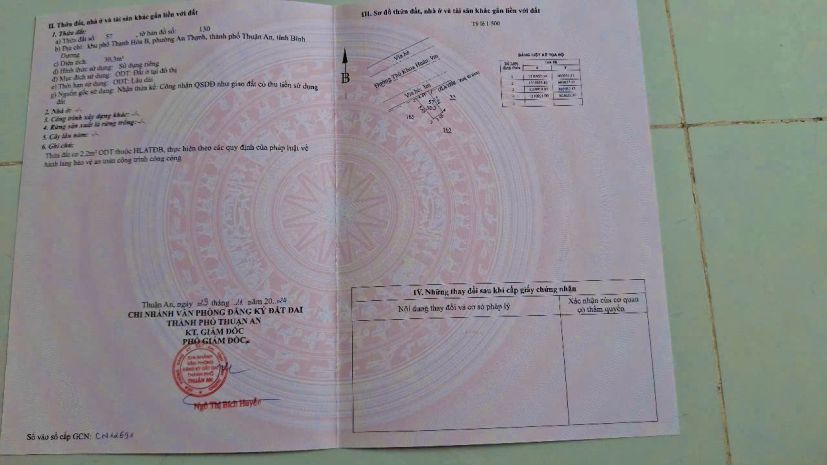 Bán nhà tại khu phố thạnh hóa b, phường an thạnh, tp thuận 6747163